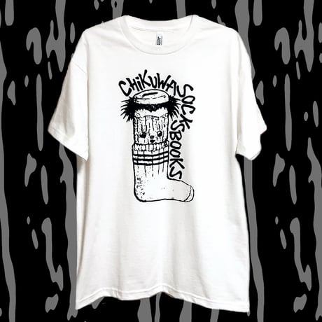 CHIKUWA SOCKS BOOKS TEE (L)