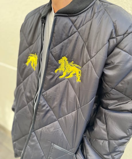 DANCING MOOD"NYLON QUILTED FLIGHT JACKET"