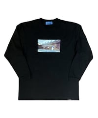 Sauras Being "SC 紙誘拐　L/S T-SHIRTS 7.4oz"