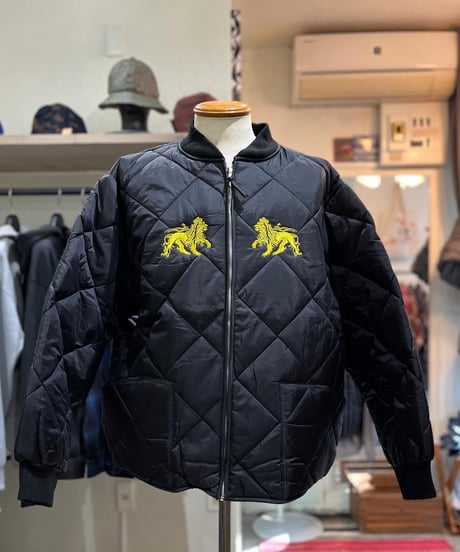 DANCING MOOD"NYLON QUILTED FLIGHT JACKET"