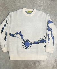 JACQUARD CREW NECK KNIT