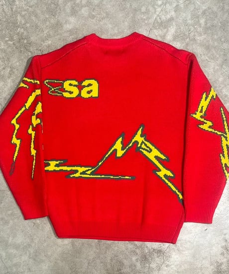 JACQUARD CREW NECK KNIT