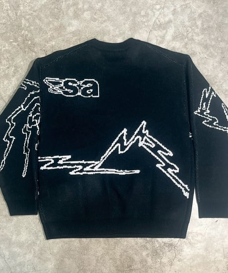 JACQUARD CREW NECK KNIT