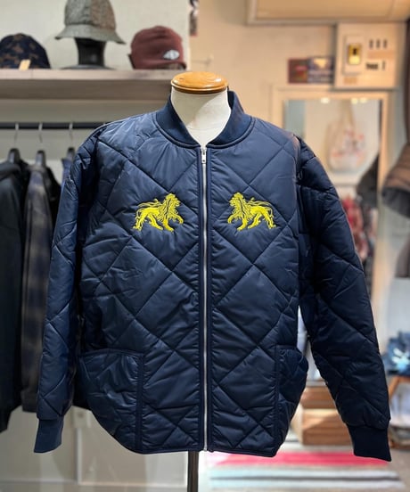 DANCING MOOD"NYLON QUILTED FLIGHT JACKET"