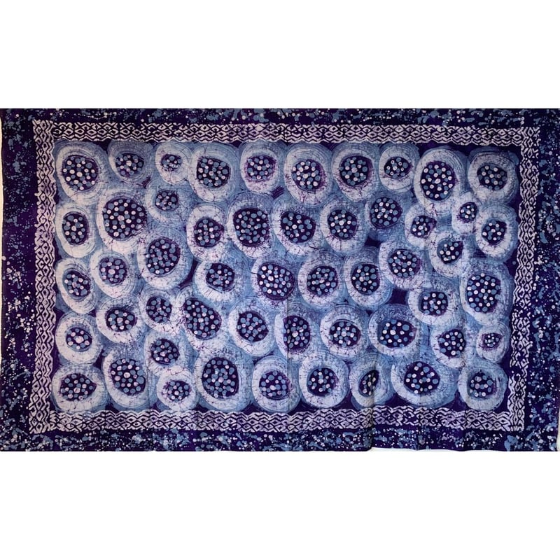 バティック額　ろうけつ染め　ドイツ染色家　ハンドペイント 楽天市場】ろうけつ染めの通販