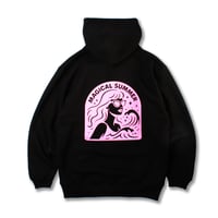 MAGICAL SUMMER GIRL PULLOVER SWEAT BLACK