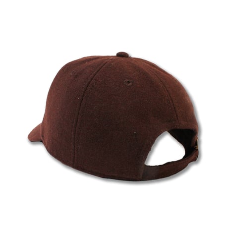 NoTe LOGO WOOL CAP DARK BROWN