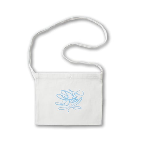 SCRIPT LOGO SACOCHE GRAY