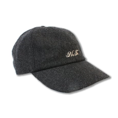 NoTe LOGO WOOL CAP CHARCOAL