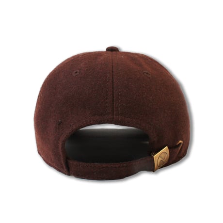 NoTe LOGO WOOL CAP DARK BROWN