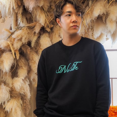 NoTe OG LOGO CREWNECK BLACK