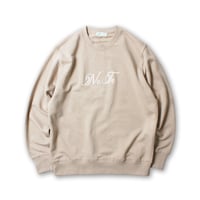 NoTe OG LOGO CREWNECK BEIGE