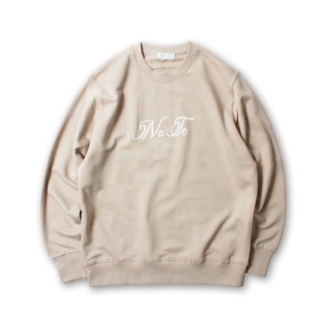 NoTe OG LOGO CREWNECK BEIGE