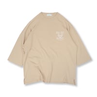 Relax fit All We Need Diamond Logo Raglan Sleeve Tee SAND