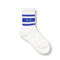 NoTe LOGO LINE SOCKS BLUE