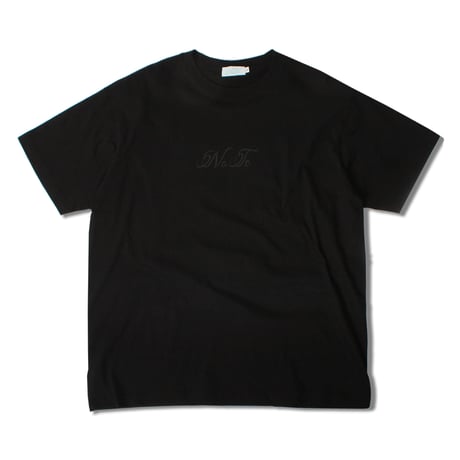 NoTe Same Color OG Logo Tee BLACK