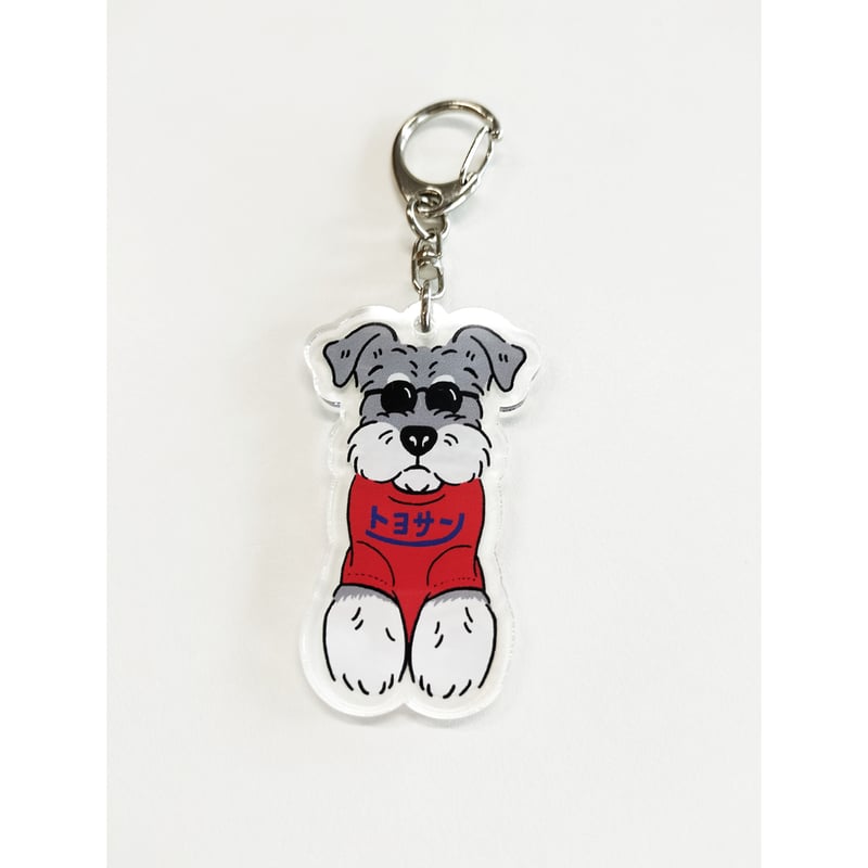 犬の形状アクリルキーホルダー 犬アクリルキーホルダー | VINTAGE ROCK STORE