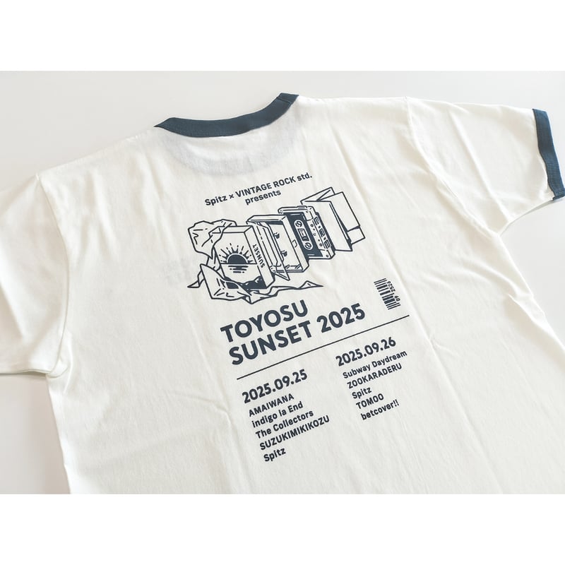 T-SHIRT RETRO ZOZO限定 2025 リンガーTシャツ リンガーTシャツ | VINTAGE ROCK STORE