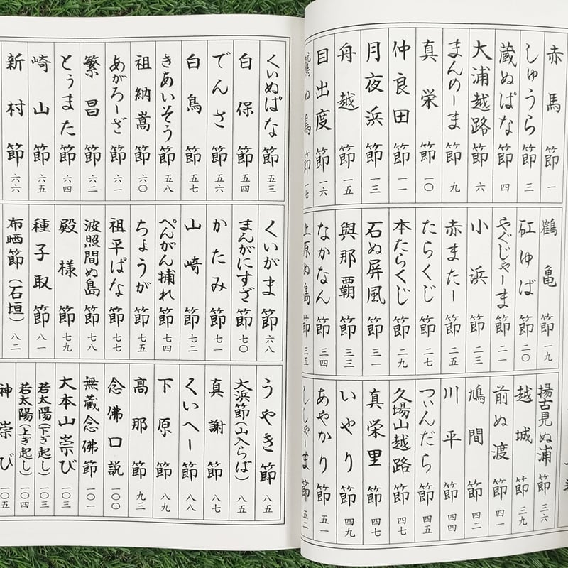 声楽譜附 八重山古典民謡工工四：上巻 | タウンパルやまだ＠EC