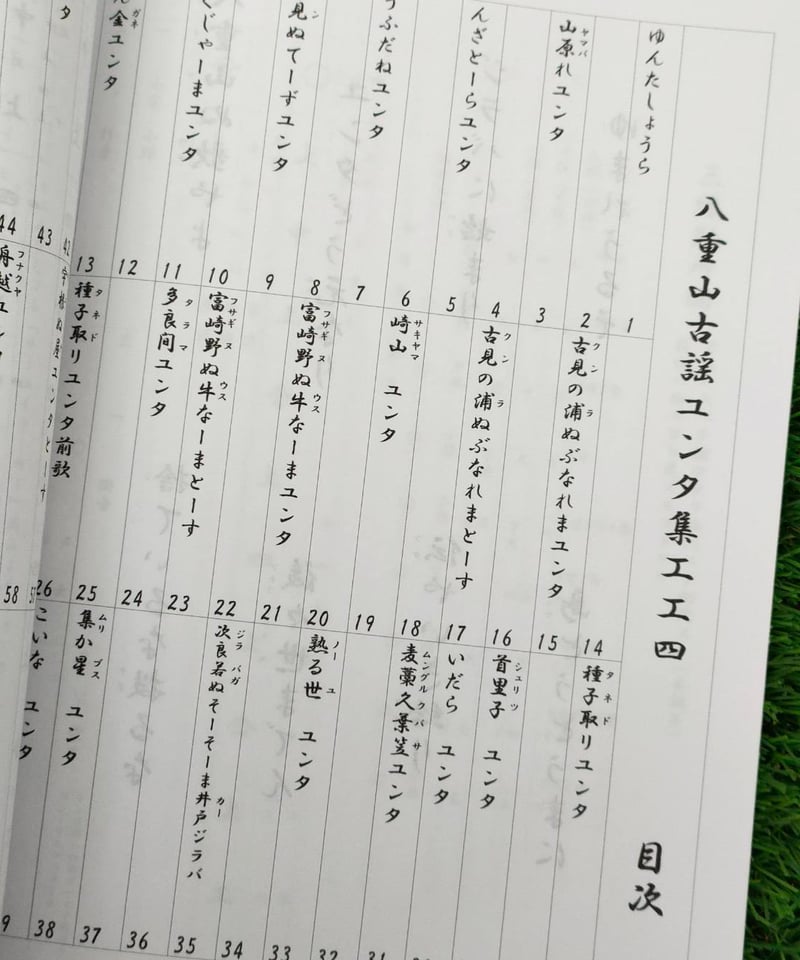 単品】八重山古謡ユンタ集工工四 | タウンパルやまだ@EC 単品】八重山古謡ユンタ集工工四 | タウンパルやまだ@EC