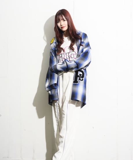 PiUDA Flower Logo T-Shirt（ホワイト）