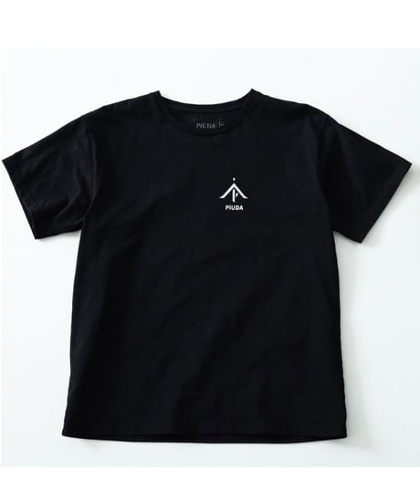 PiUDA Logo T-Shirt Black