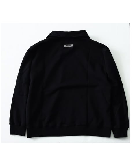 PiUDA ZIP sweat Long Sleeve  Black