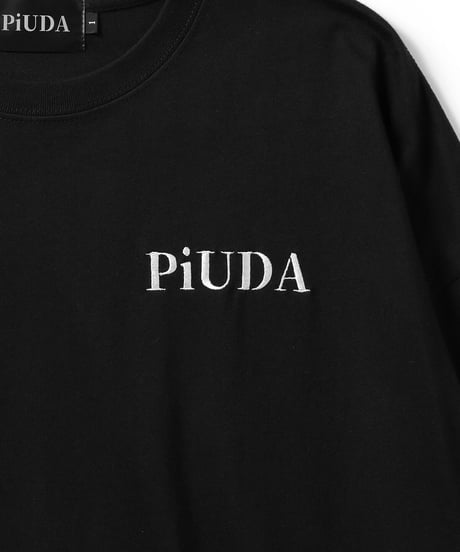 PiUDA "Logo" L/S Tee（ブラック）