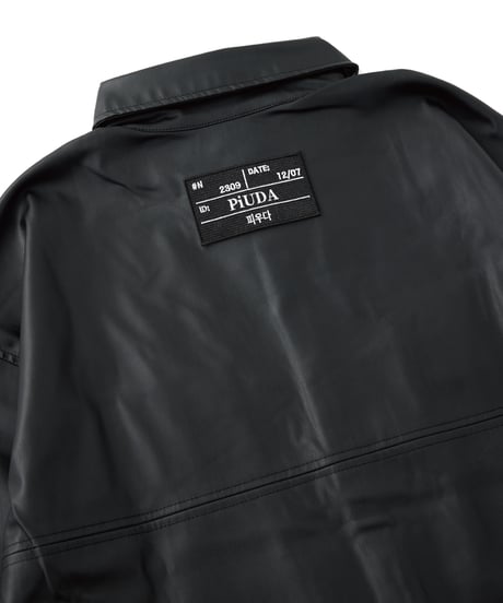PiUDA PU Leather Shirt Jacket