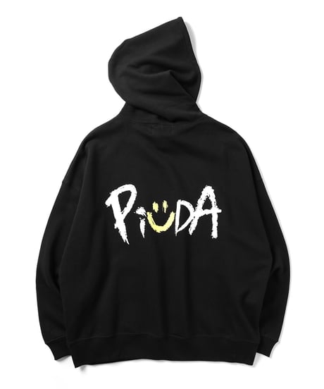 PiUDA "Logo" Hoodie（ブラック）