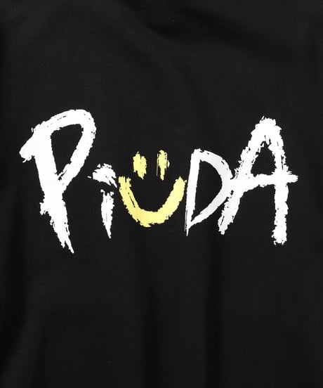 PiUDA "Logo" Hoodie（ブラック）