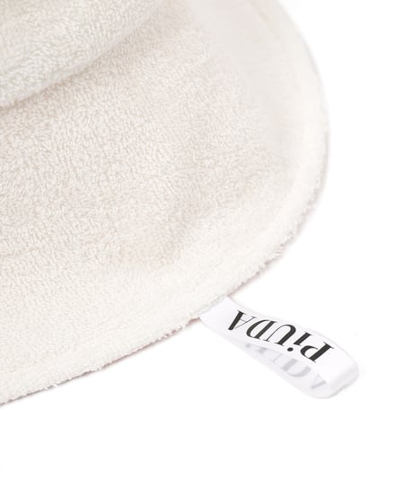 PiUDA "Logo" Sauna Hat（ホワイト）