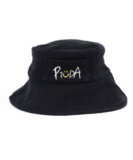 PiUDA "Logo" Sauna Hat（ブラック）