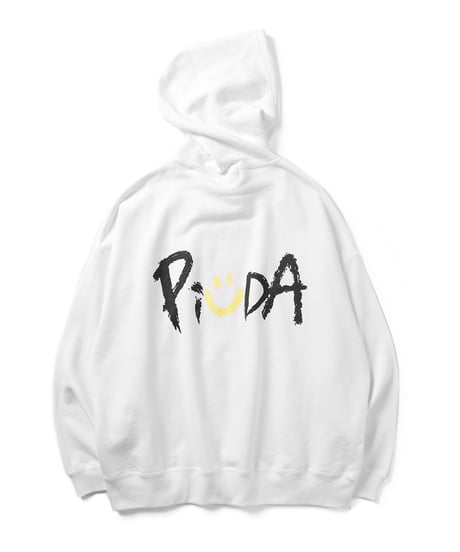 PiUDA "Logo" Hoodie（ホワイト）