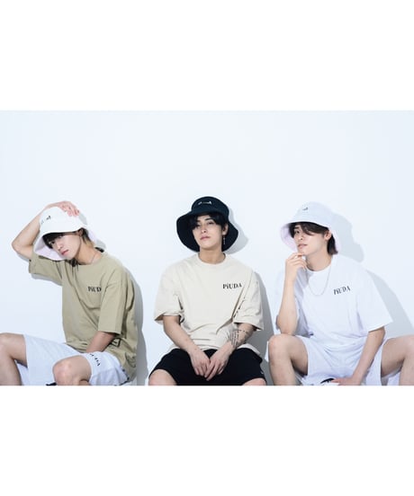 PiUDA "Logo" Sauna Hat（ブラック）