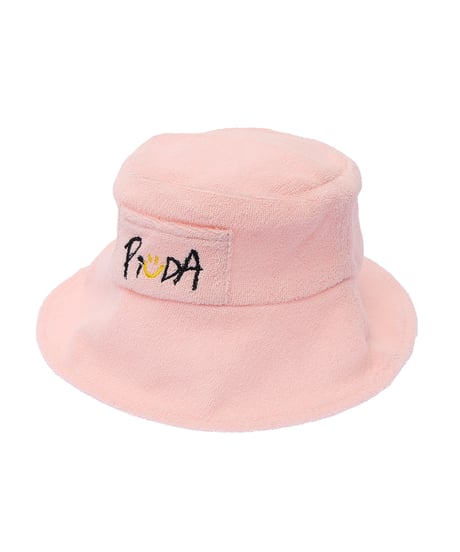 PiUDA "Logo" Sauna Hat "Ver.2"（ピンク）