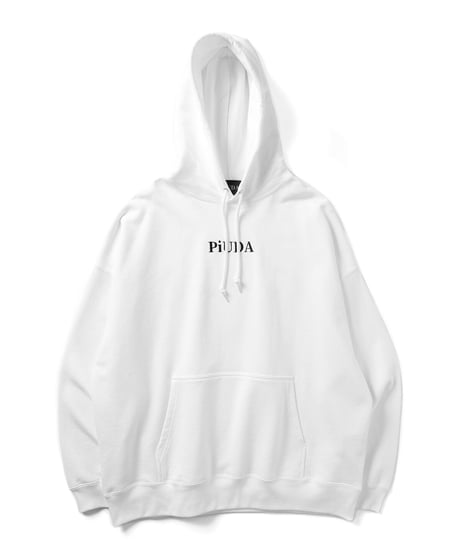 PiUDA "Logo" Hoodie（ホワイト）