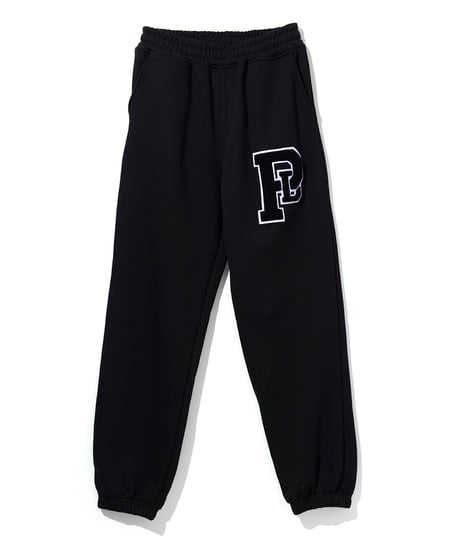 PiUDA ”PD” Wappen Sweat Pants（ブラック）