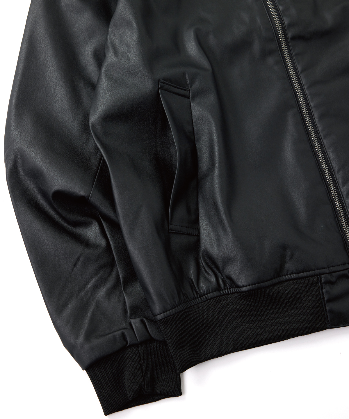 PiUDA PU Leather MA-1 Jacket | PiUDA
