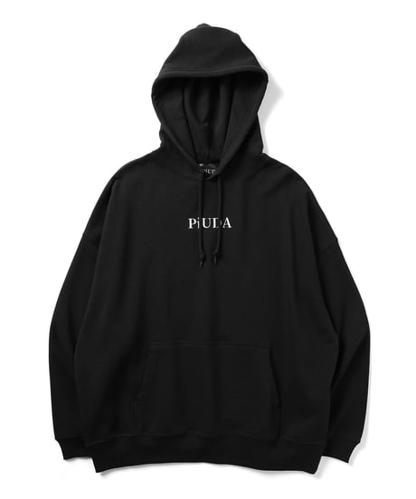 PiUDA "Logo" Hoodie（ブラック）