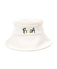 PiUDA "Logo" Sauna Hat（ホワイト）