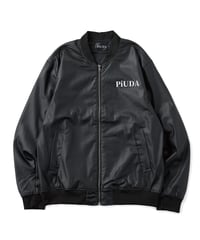 PiUDA PU Leather MA-1 Jacket