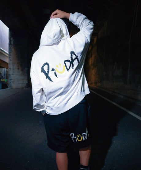 PiUDA "Logo" Hoodie（ホワイト）
