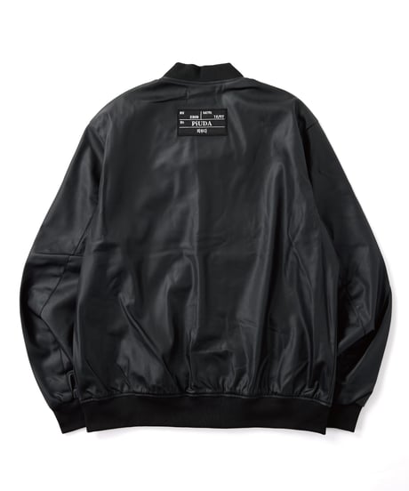 PiUDA PU Leather MA-1 Jacket