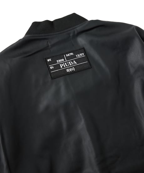 PiUDA PU Leather MA-1 Jacket