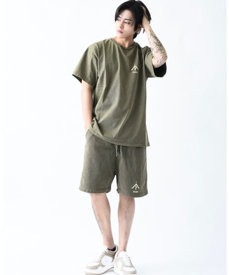PiUDA  Logo T-Shirt Khaki