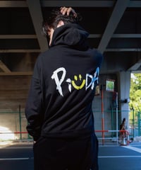 PiUDA "Logo" Hoodie（ブラック）