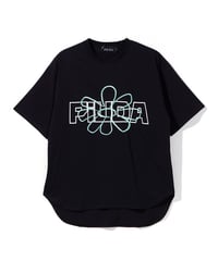 PiUDA Flower Logo T-Shirt（ブラック）