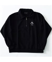 PiUDA ZIP sweat Long Sleeve  Black