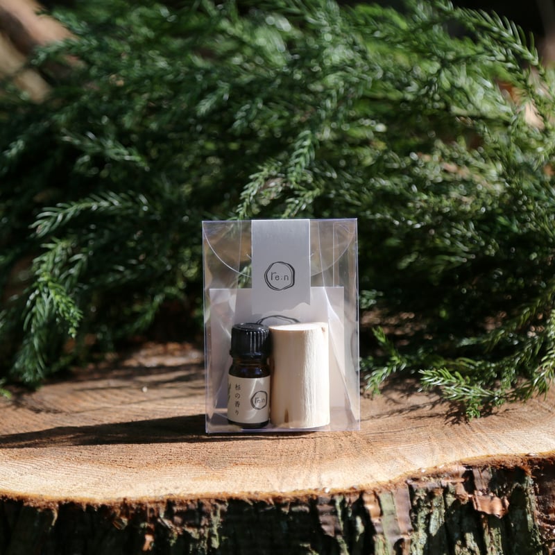 re:n 杉の香りセット 【杉精油5ml とアロマウッド】 | re:n